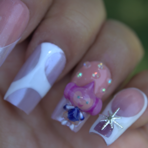 Custom Medium Square Shape Nails