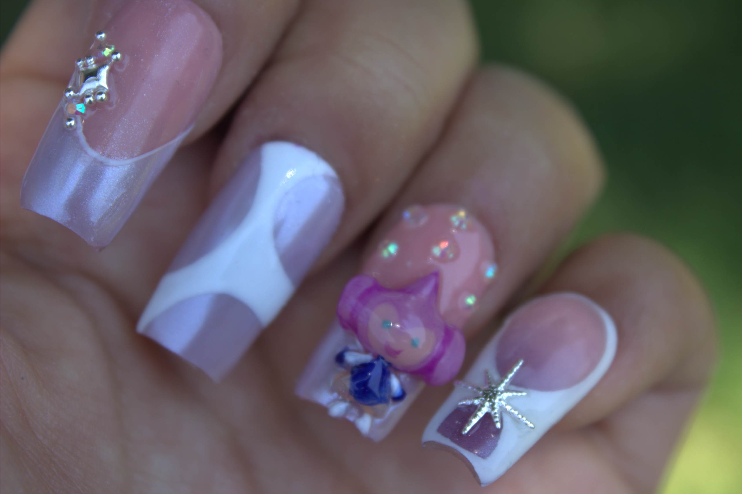 Custom Medium Square Shape Nails