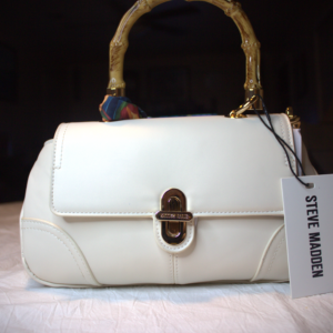 Steve Madden White Purse
