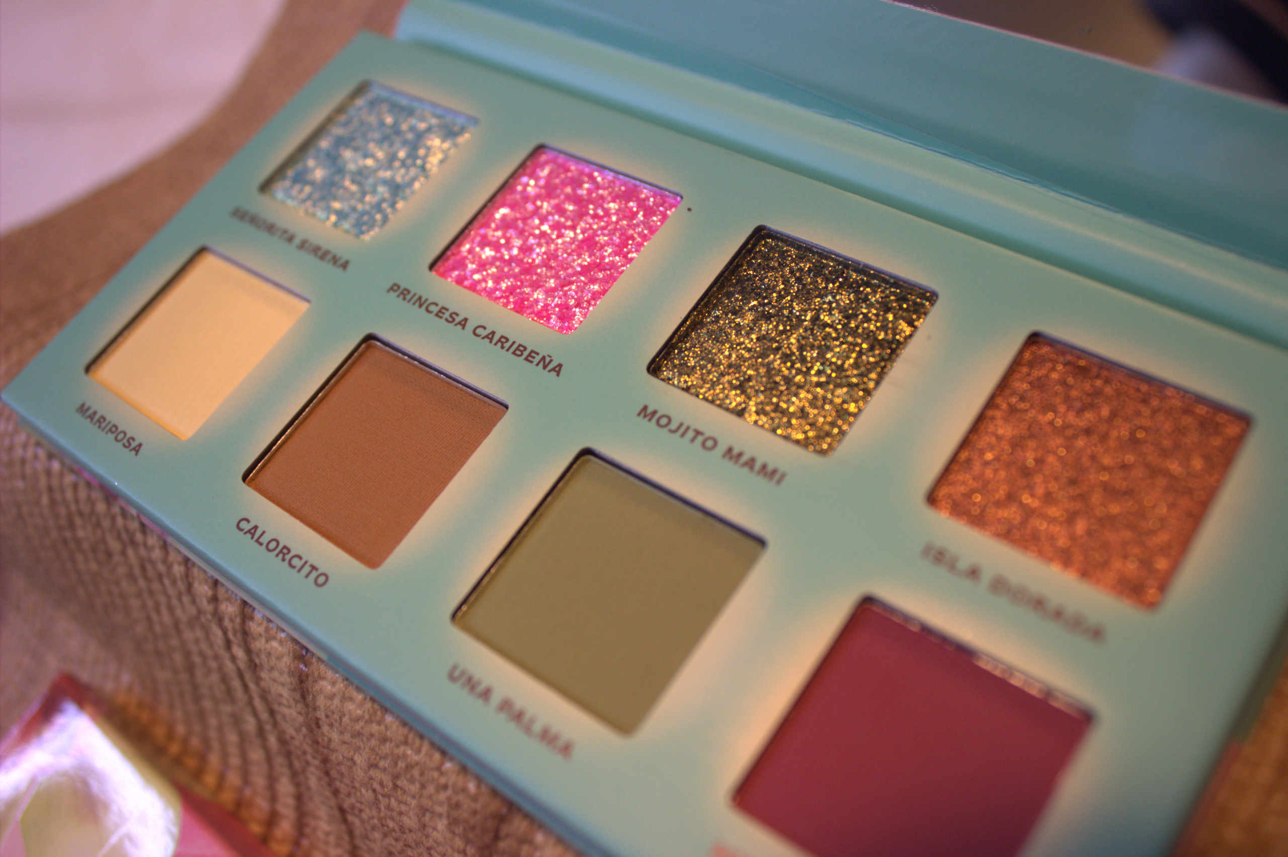 Alamar Cosmetics princesa del caribe pressed pigment palette - Image 2